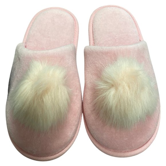 Women's Slippers Memory Foam Warm, pink- US 5-6 - Picture 1 of 3